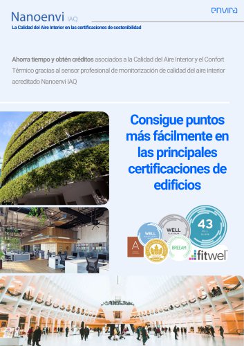 Nanoenvi IAQ Offices & Smart Buildings