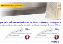 CEVISA bevelling machines English/Español - 13