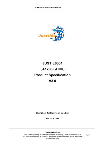 JUST E6031