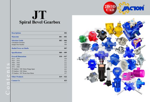 JT Classic Bevel Gearbox