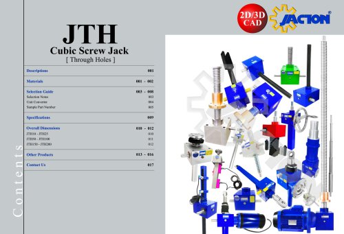 JTH Compact Cubic Jack (Through-holes)