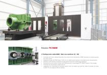 Centros de fresado y mandrinado tipo planer serie TX - 10