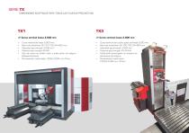 Centros de fresado y mandrinado tipo planer serie TX - 12