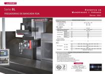 Fresadoras de bancada fija BL Series