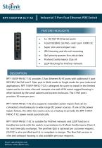 RPT-1005P-FM-SC-T-X2 Industrial 5 Port Fast Ethernet POE Switch