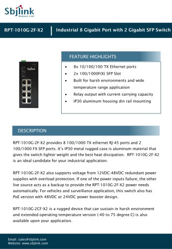 RPT-1010G-2F-X2