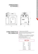 Curvadora de tubos y perfiles MC550 - 12