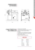 Curvadora de tubos y perfiles MC650 - 12