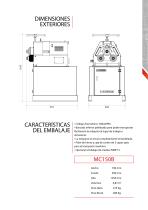 Dobladora Roladora de caños y perfiles MC150B - 6