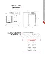 Prensa plegadora horizontal PP200CNC - 10