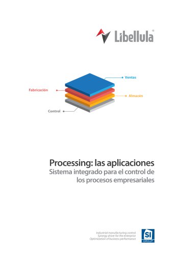 Libellula Processing: las aplicaciones