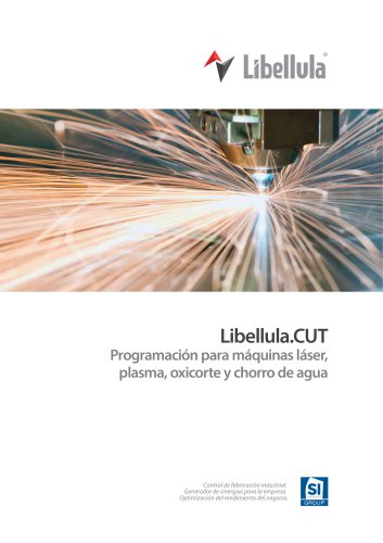 Libellula.CUT - Programación para máquinas láser, plasma, oxicorte y chorro de agua