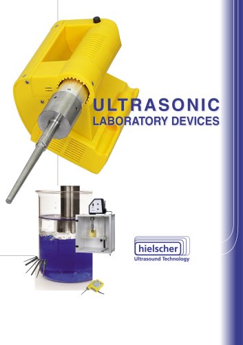 Hielscher Ultrasonics Lab Devices