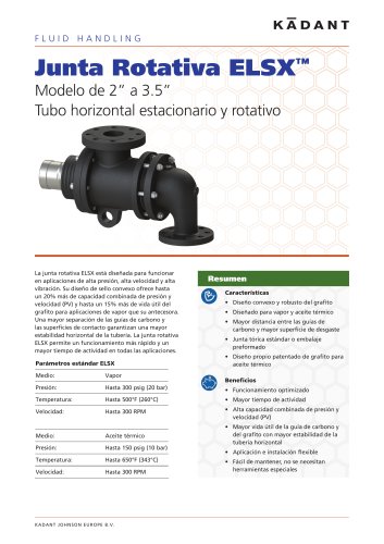 ELSX™ ROTARY JOINTS - SPA