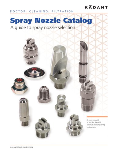 SPRAY NOZZLES