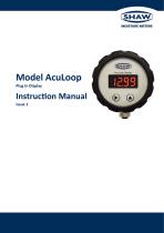 AcuLoop Plug In Display Instruction Manual