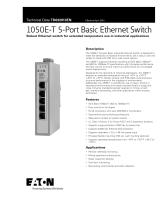 1050E-T 5-Port Basic Ethernet Switch