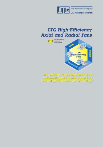 Overview High-efficiency Axial and Radial Fans