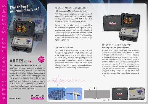 ARTES RC4 Infosheet