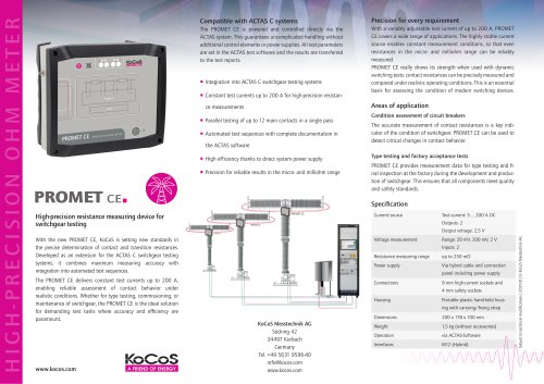 PROMET CE Flyer