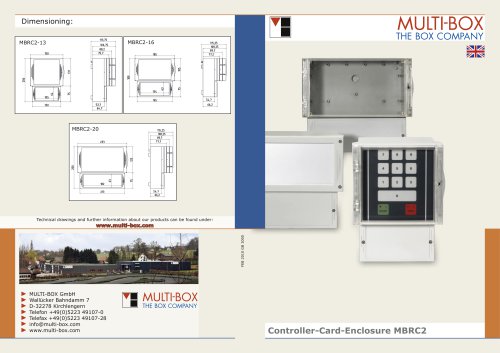 MULTI-BOX Catalog MBRC2