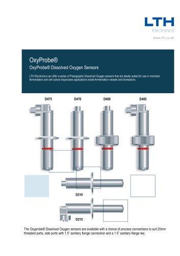 Oxyprobe ®    Dissolved Oxygen Sensors