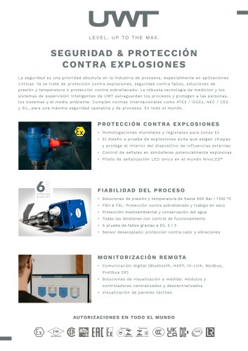 NivoLED® 9000 - Seguridad e protección