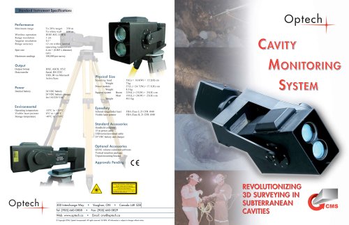 CMS (Cavity Monitoring System) Wireless brochure