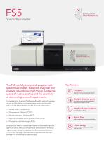 The FS5 Spectrofluorometer