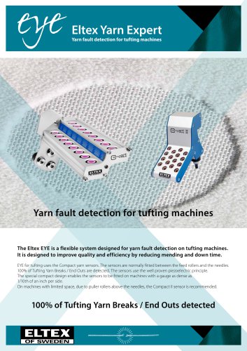 EYE - Yarn break detection system for Tufting.