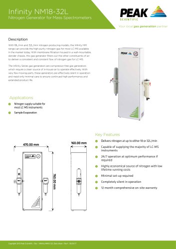 Nitrogen Generator Infinity NM18L - NM32L