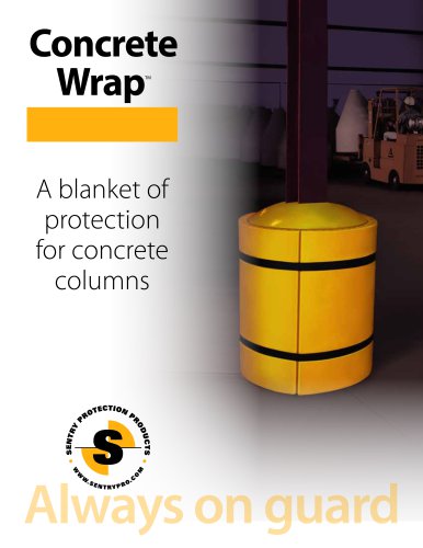 Concrete Wrap - A blanket of protection for concrete columns