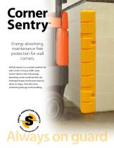 Corner Sentry - Energy absorbing, maintenance free protection for wall corners