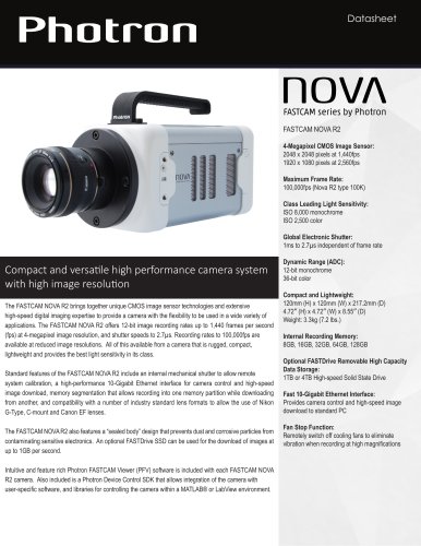 FASTCAM NOVA R2