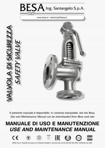 Use and Maintenance Manual