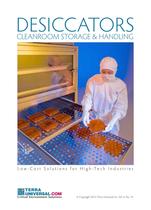 Desiccators & Cleanroom Storage Catalog