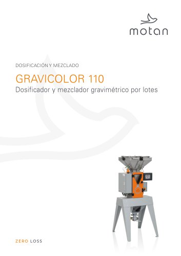GRAVICOLOR 110 Dosificador y mezclador gravimétrico por lotes