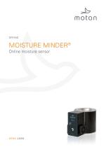 MOISTURE MINDER® Online moisture sensor