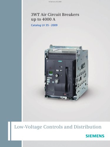 Catalog LV 35 - Air Circuit Breakers 