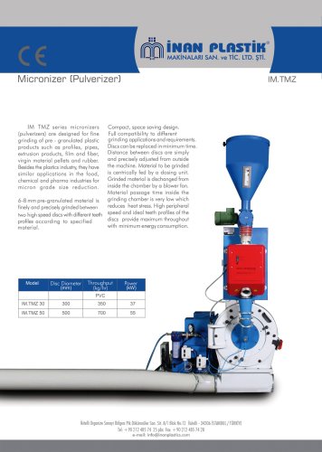 MICRONIZERS / High Capacity IM TMZ 50