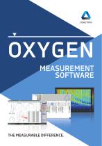 OXYGEN Measurement Software brochure