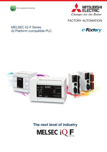 MELSEC iQ-F Series iQ Platform-compatible PLC