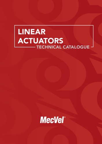 MecVel - Linear Actuators Catalogue