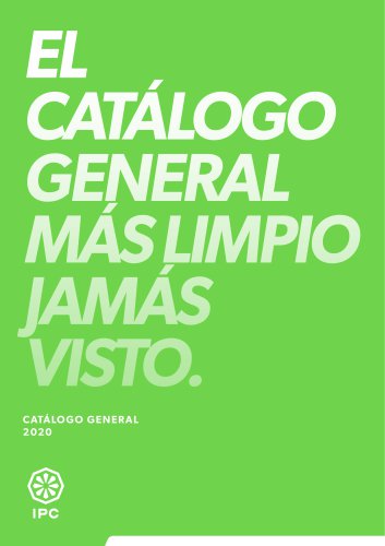 EL CATÁLOGO GENERAL MÁS LIMPIO JAMÁS VISTO. CATÁLOGO GENERAL 2020