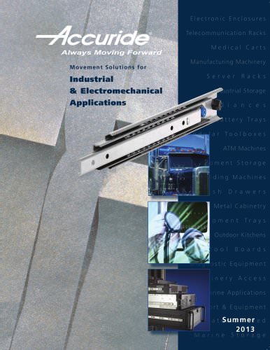 Industrial & Electromechanical Applications Catalog - Summer 2013