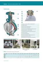 PTFE-lined butterfly valve Bianca datasheet - 2