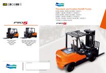 Pneumatic and Cushion Forklift Trucks 