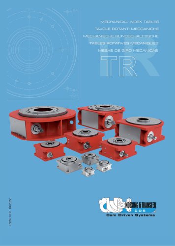 TR Mesas de giro indexadas