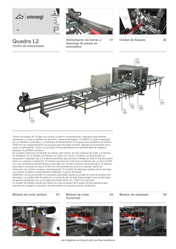 Quadra L2 Centro de mecanizado