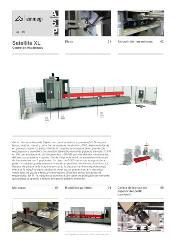 Satellite XL Centro de mecanizado